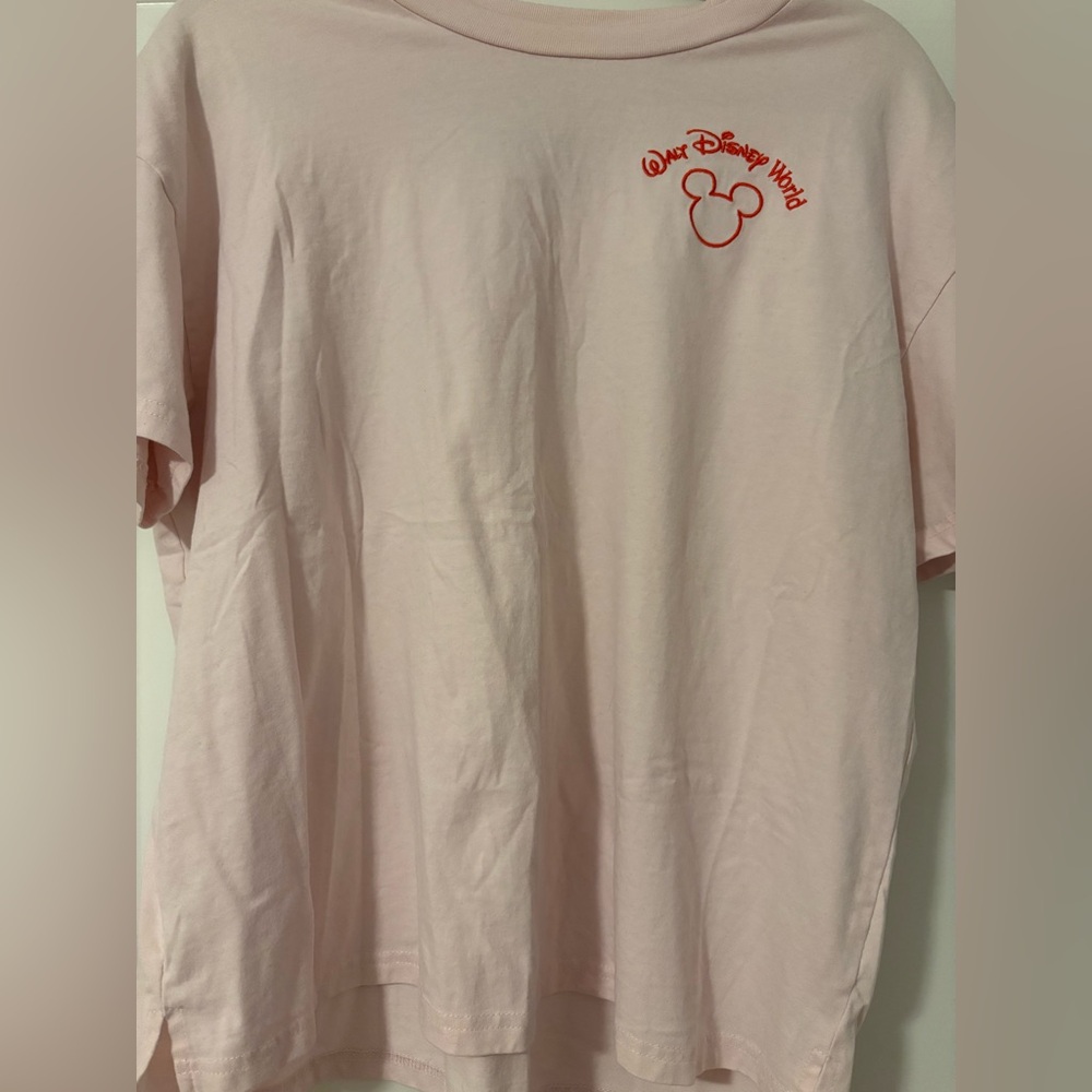 Disney Light Pink Short Sleeve Tee